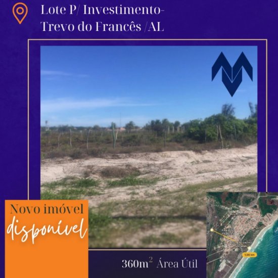 Lote > Venda > Loteamento trevo do francês